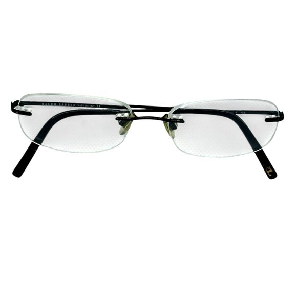 MSRP $185 RALPH LAUREN 5014 9003 Rimless Eyeglasses Frame w/Case - Made in Italy - Picture 9 of 16